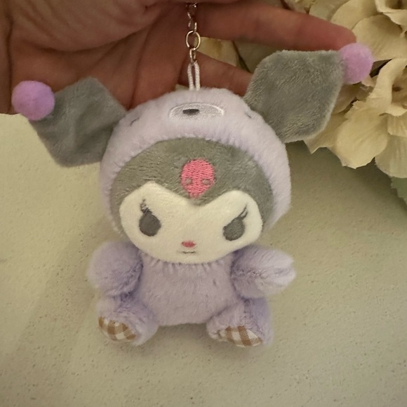 Kuromi plush keychain - Picture 4 of 4